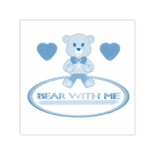 Teddybär Mit Mir Permastempel