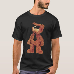 Teddybär Niedlich mit Sonnenbrille und Krawatte fü T-Shirt