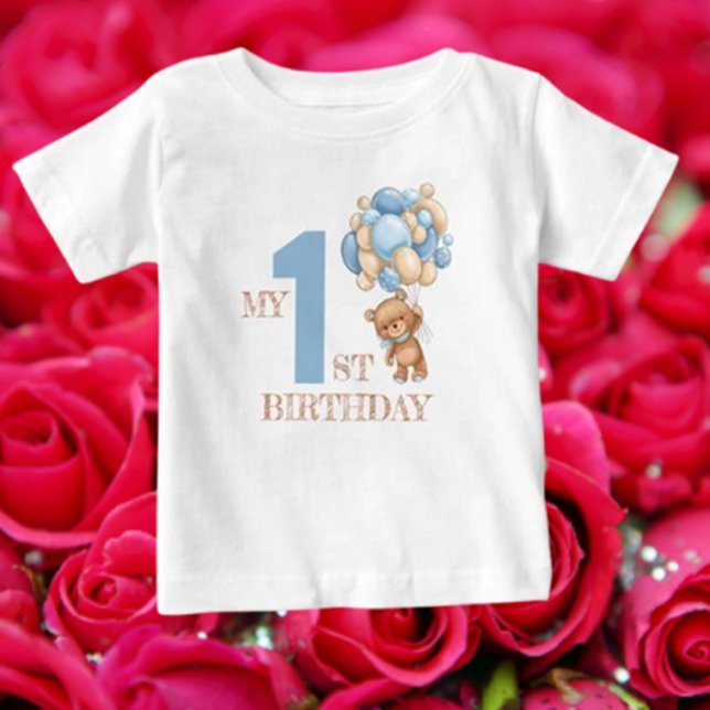 Teddybär-Picknick Baby T-shirt (Celebrate your little one's first teddy bear picnic with this adorable baby T-shirt! )