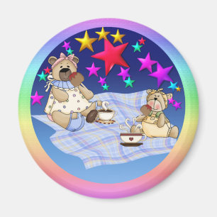 Teddybär-Picknick Magnet