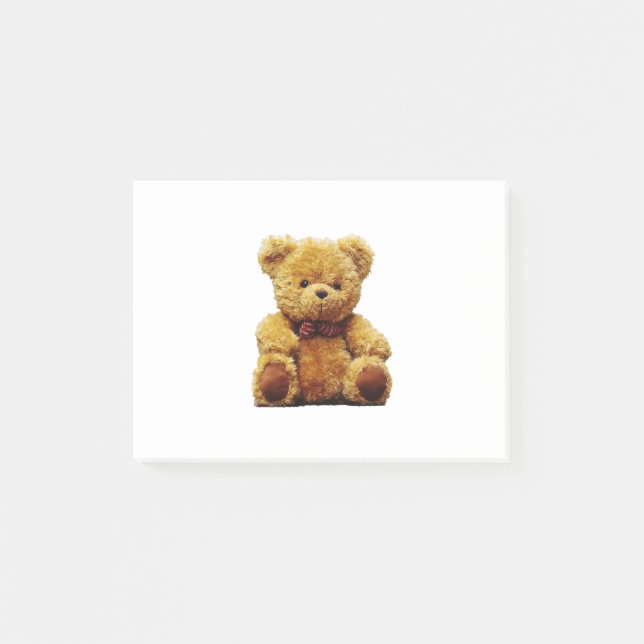 Teddybär Post-it Klebezettel (Vorderseite)