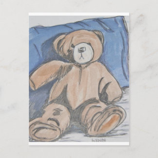 Teddybär Postkarte
