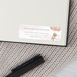 Teddybär Rosa Buch Geschenkt Von