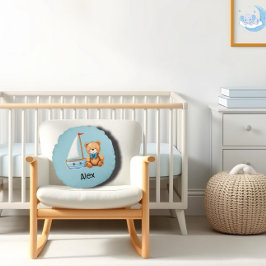 Teddybär Rundes Kissen