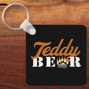 Teddybär-Schlüsselanhänger Schlüsselanhänger