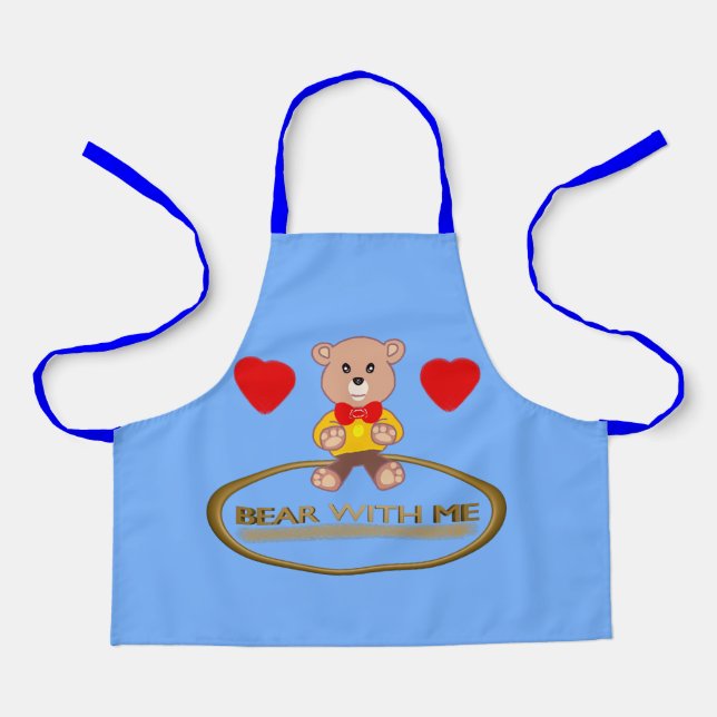 Teddybär  schürze (Vorderseite)