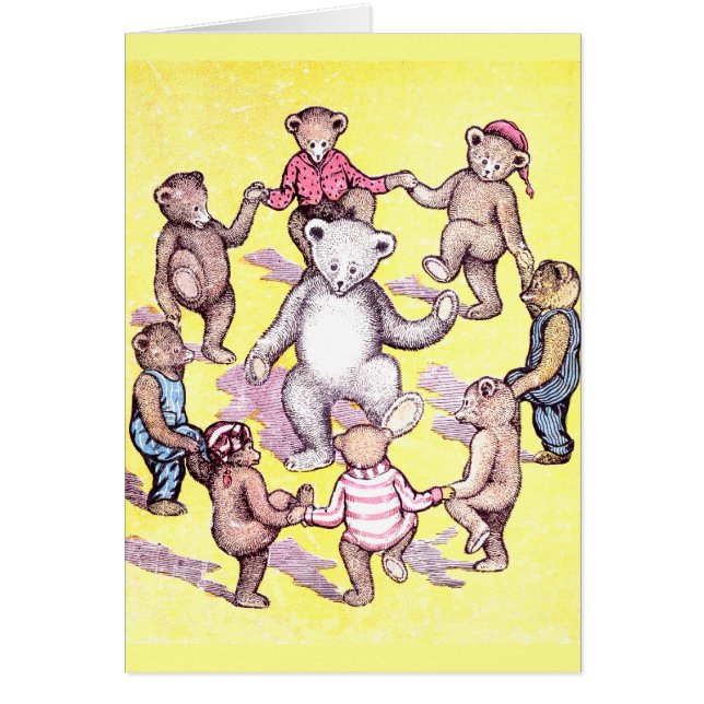 Teddybär-Spiel-Ring um den Rosie (Vorne)