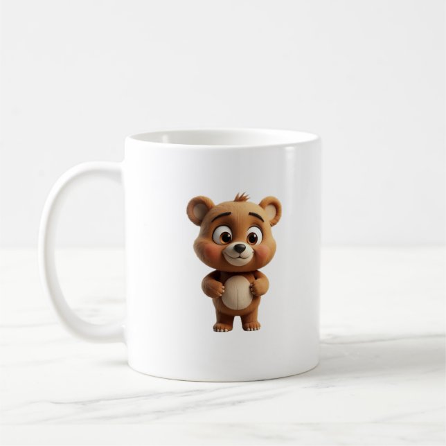Teddybär-Tasse Kaffeetasse (Links)
