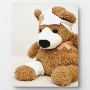 Teddybär Tier individuell anpassen Fotoplatte