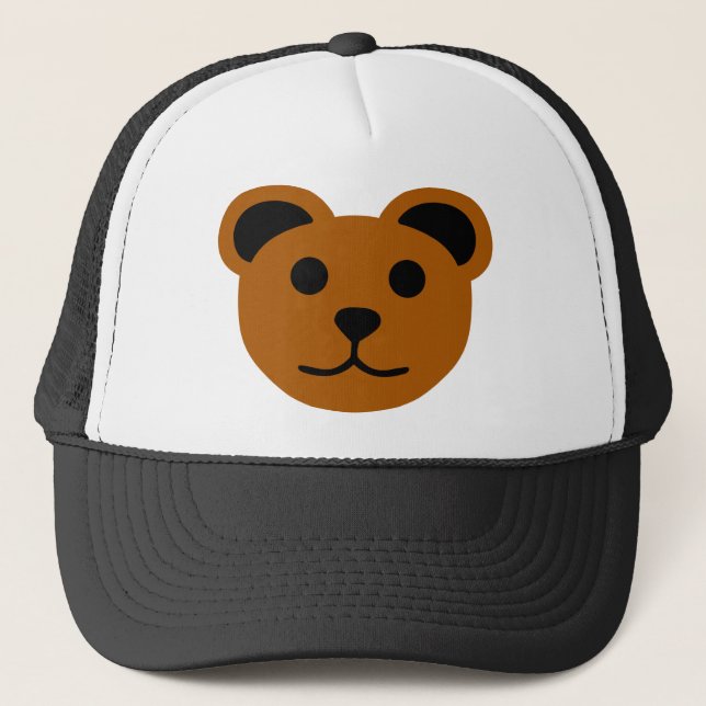 Teddybär Truckerkappe (Vorderseite)