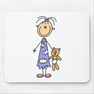 Teddybär-Umarmungs-Freund Mousepad