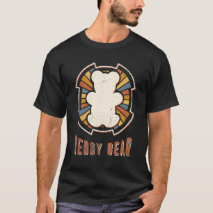 Teddybär Vintage Klassiker Retro Liebe T-Shirt