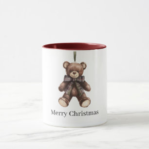 Teddybär-Weihnachten Tasse