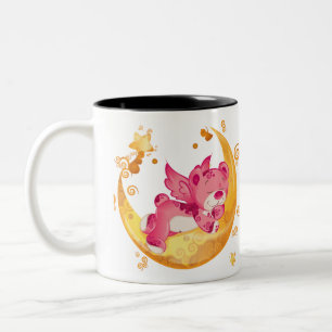 Teddybär Zweifarbige Tasse