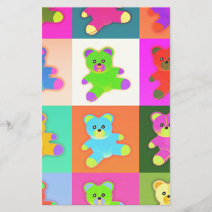 Teddybären Briefpapier