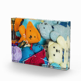 Teddybären-Foto Fotoblock