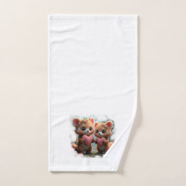 Teddybären Handtuch