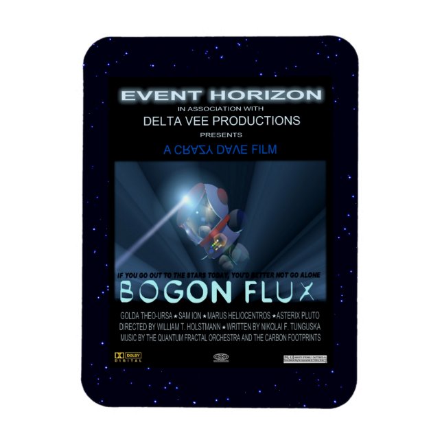 Teddybären im Weltraum Magnet (Vertikal)