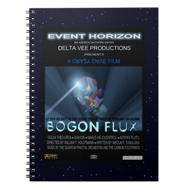 Teddybären im Weltraum Notizblock (Vorderseite)