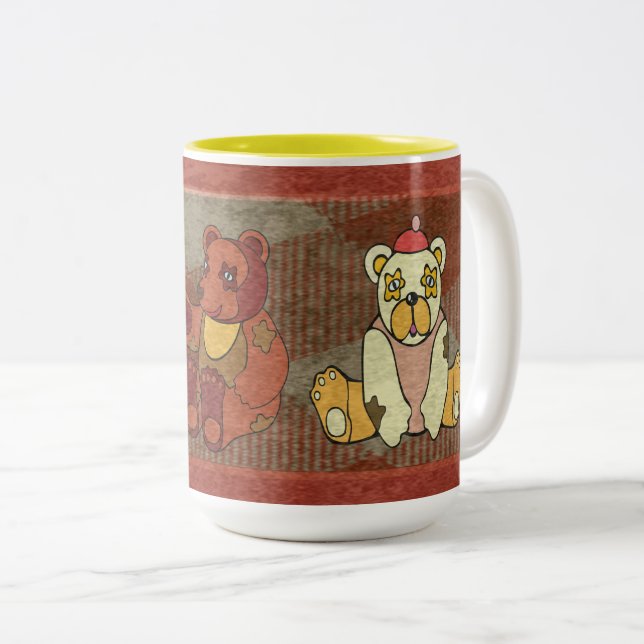 Teddybären Tasse (VorderseiteRechts)