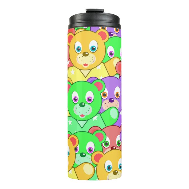 Teddybären Thermosbecher (Vorderseite)