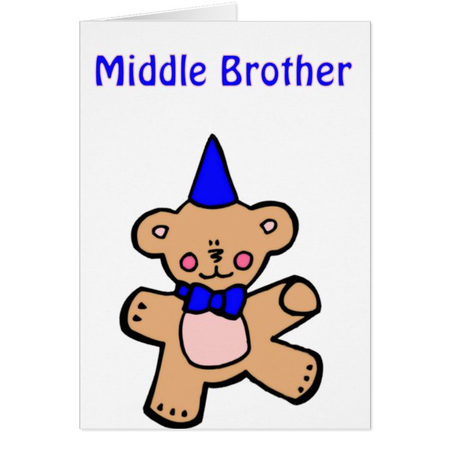 Teddybärmittebruder (Vorne)
