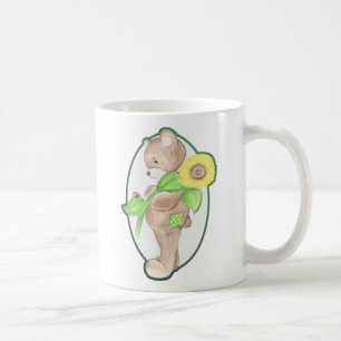 Teddybear, Marienkäfer und Sonnenblume-Tasse Tasse