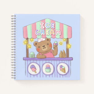 Teddy's Eisdiele Notizbuch