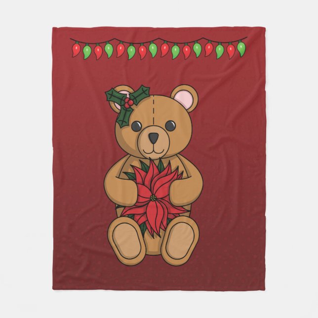 Teddy's Gift Fleece Blanket (Vorderseite)
