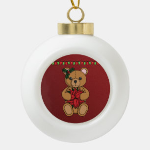 Teddy's Gift Premium Ornament