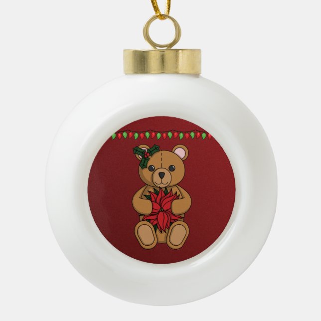 Teddy's Gift Premium Ornament (Vorderseite)