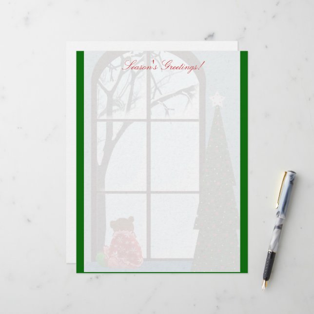 Teddy's Stationery (Vorderseite/Rückseite Beispiel)