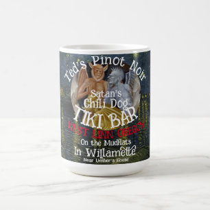 Teds Pinot Noir Satan's Chili Dog Tiki Bar Kaffeetasse