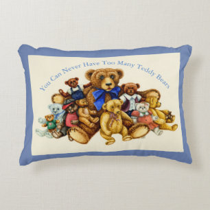 TEDY BEAR HUGS ACCENT PILLOW *Anpassen Dekokissen