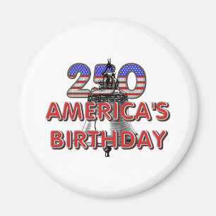 TEE Amerikas 250. Geburtstag Magnete