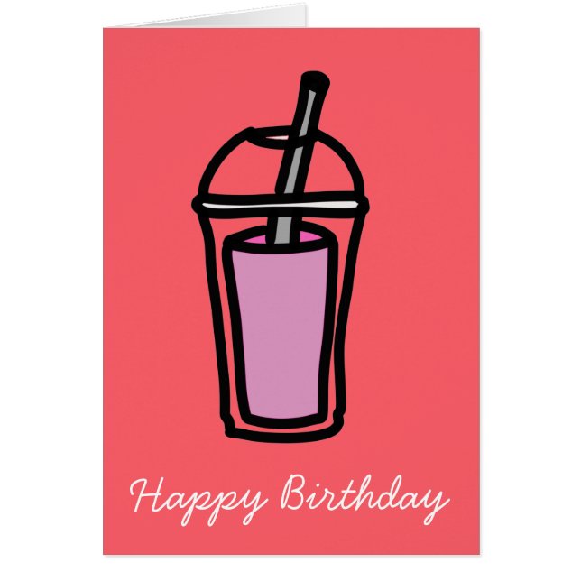 Tee aus Milchtee, rosa (Vorne)