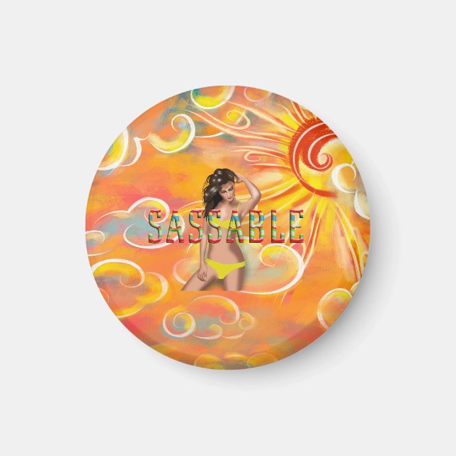 TEE Be Sassable Magnet (Vorne)