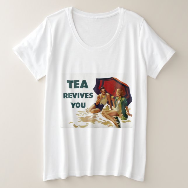 Tee belebt dich (Design vorne)