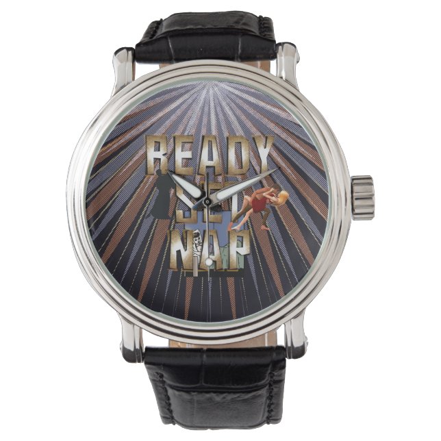 TEE Bereit Zum Nickerchen Armbanduhr (Vorderseite)