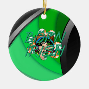 TEE Born Irisch Keramik Ornament