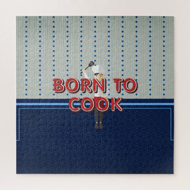 TEE Born to Cook Puzzle (Vertikal)