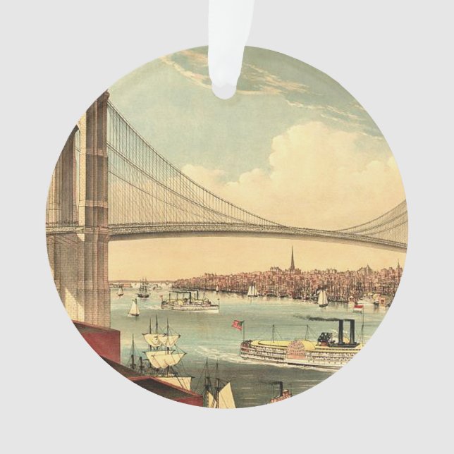 TEE Brooklyn Bridge Ornament (Vorderseite)
