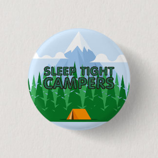 TEE Camper Schlaf Slogan Button