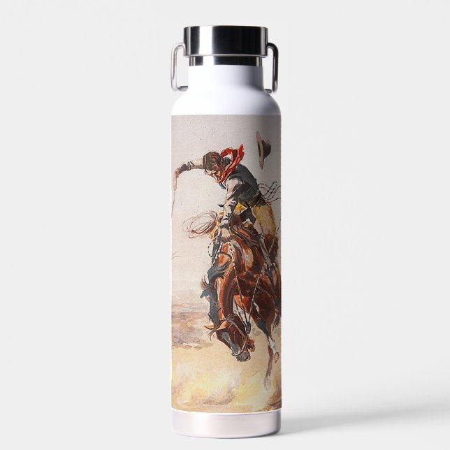 TEE Cowboy-Leben Trinkflasche (Vorne)