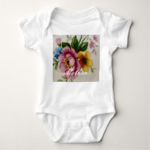 Tee Cup Floral Bouquet T - Shirt