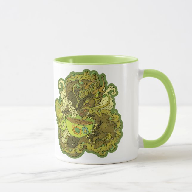 Tee-Drache-Tasse Tasse (Rechts)
