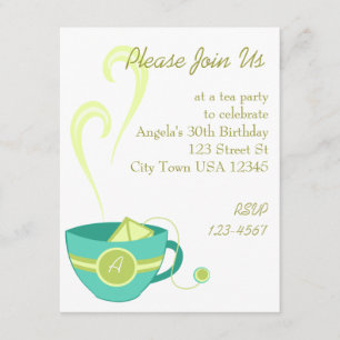 Tee Einladung