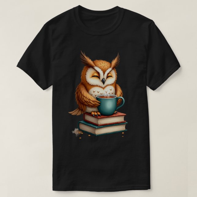 Tee-Eule T-Shirt (Design vorne)