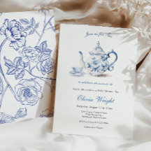 Tee für die Mama Babydusche Tea-Party