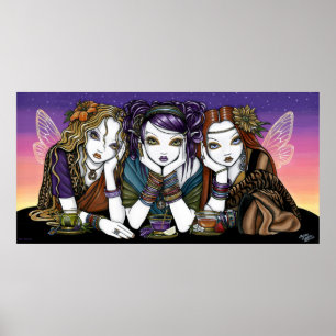 Tee für drei das städtische Teaparty KiKi Poster